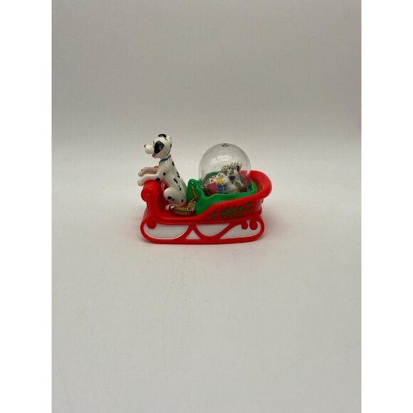 Disney 101 Dalmatians Snow Globe Ornament McDonald's Happy Meal Collectible Toy - Picture 2 of 9